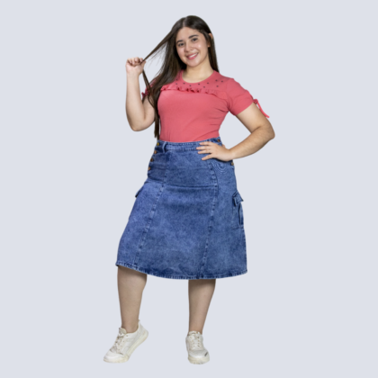 FALDA JEANS J016