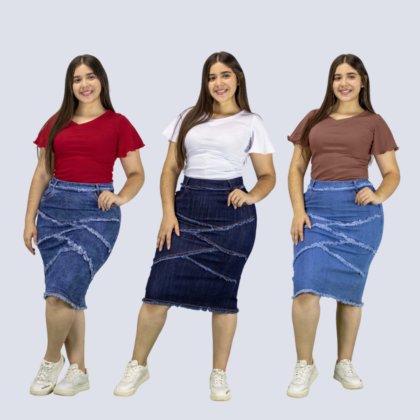 FALDA JEANS J011